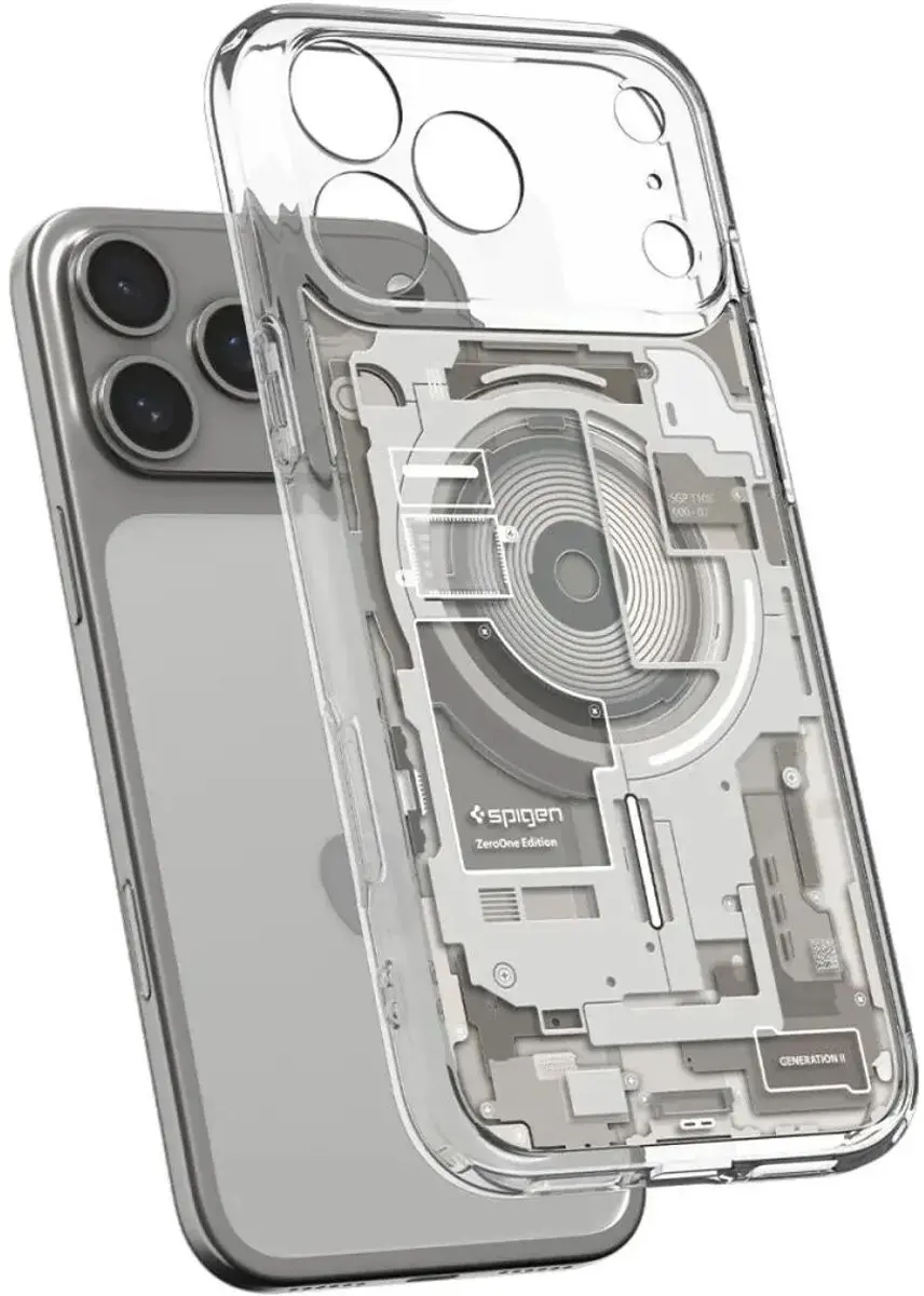 Spigen Ultra Hybrid MagFit ACS12126 Hoesje - iPhone 18 Pro Max - Wit - afbeelding 5 van 6