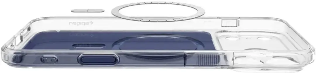 Spigen Ultra Hybrid T MagFit ACS12135 Hoesje - Matte Blauw - afbeelding 3 van 6