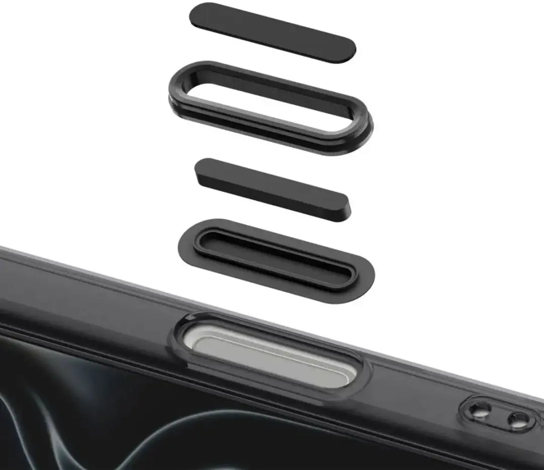 Spigen Ultra Hybrid T MagFit ACS12171 Hoesje - iPhone 17/18 Pro - Zwart - afbeelding 5 van 6