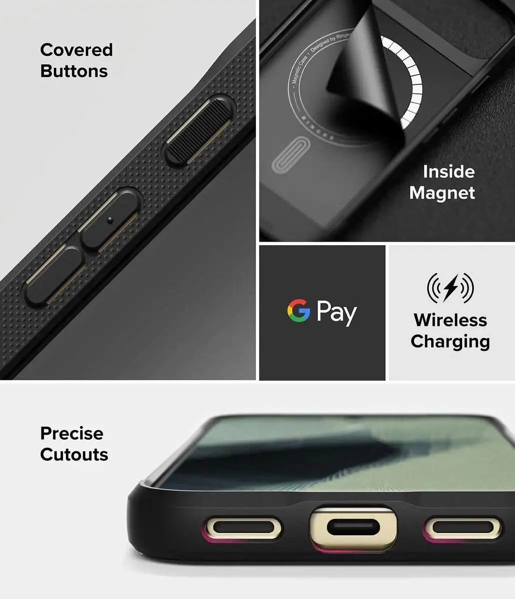 Ringke Onyx Magnetic Hoesje Google Pixel 11 Pro XL - Groen - afbeelding 5 van 6