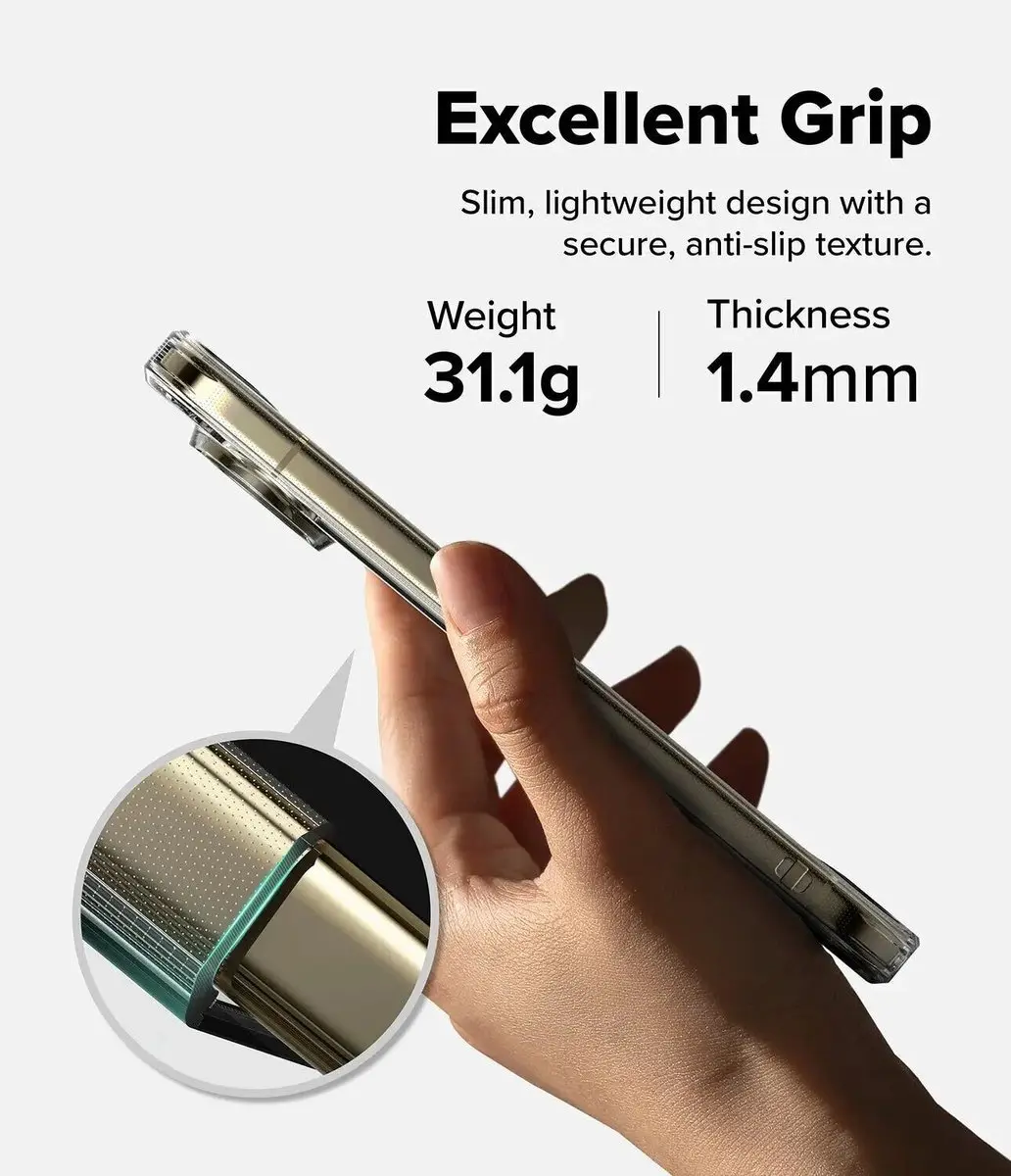 Ringke Fusion Magnetic Hoesje Google Pixel 11 Pro - Transparant - afbeelding 6 van 6