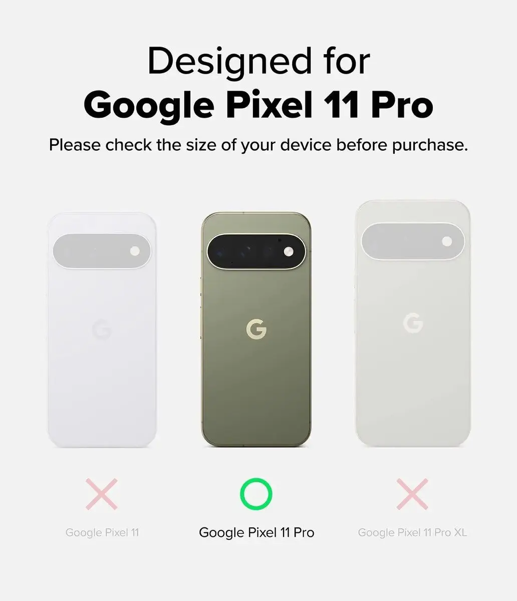 Ringke Onyx Magnetic Hoesje - Google Pixel 11 Pro - Zwart - afbeelding 5 van 6