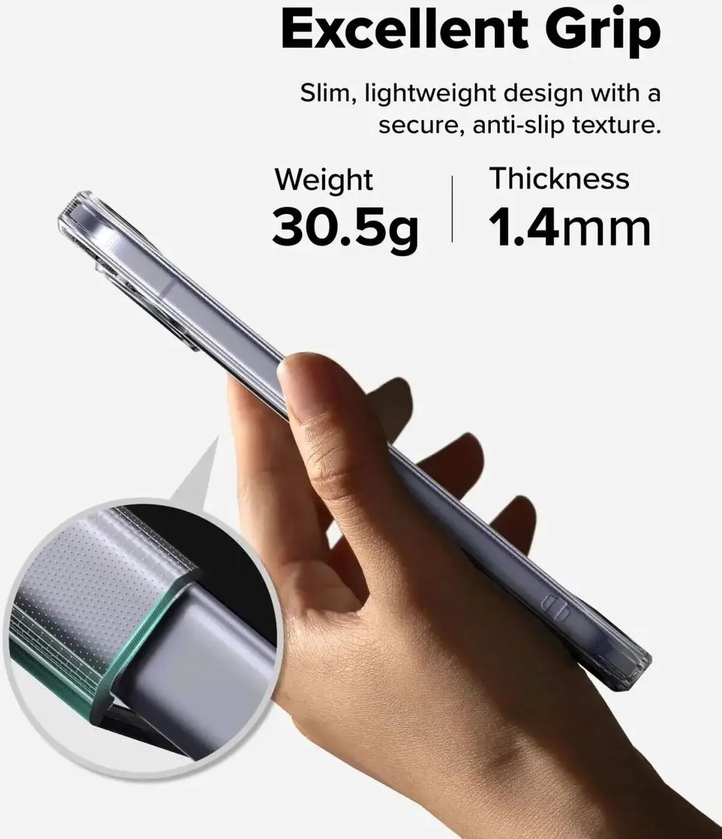 Ringke Fusion Magnetic Hoesje Google Pixel 11 - Transparant - afbeelding 6 van 6