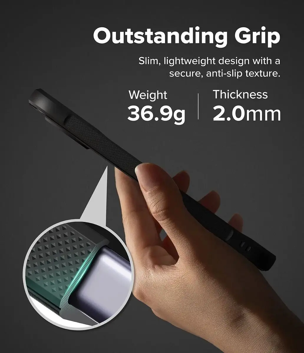 Ringke Onyx Magnetic Hoesje Google Pixel 11 - Groen - afbeelding 2 van 6