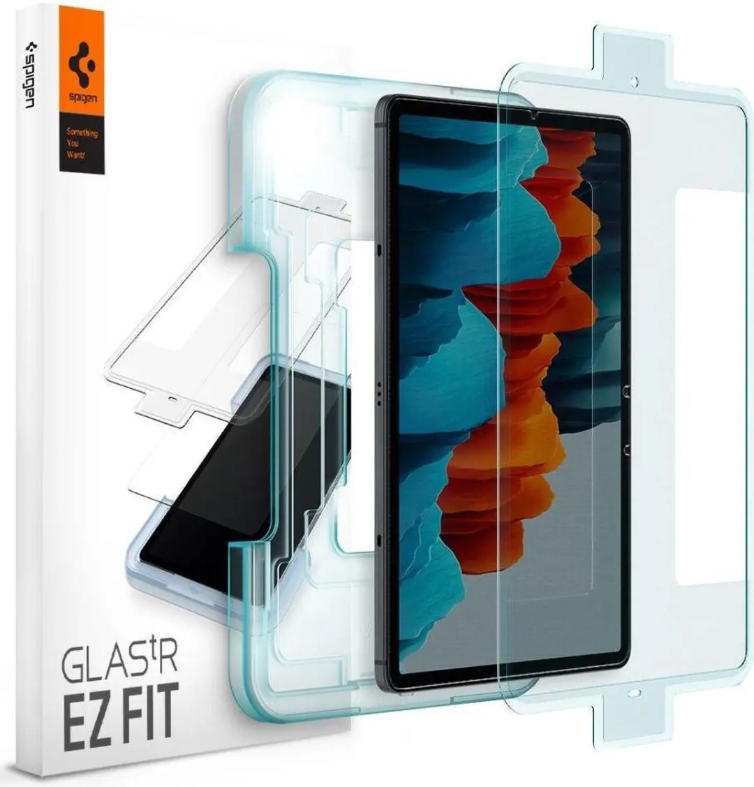 Spigen EZ Fit Glas.tR AGL02032 Samsung Galaxy Tab S7 Schermbeschermer