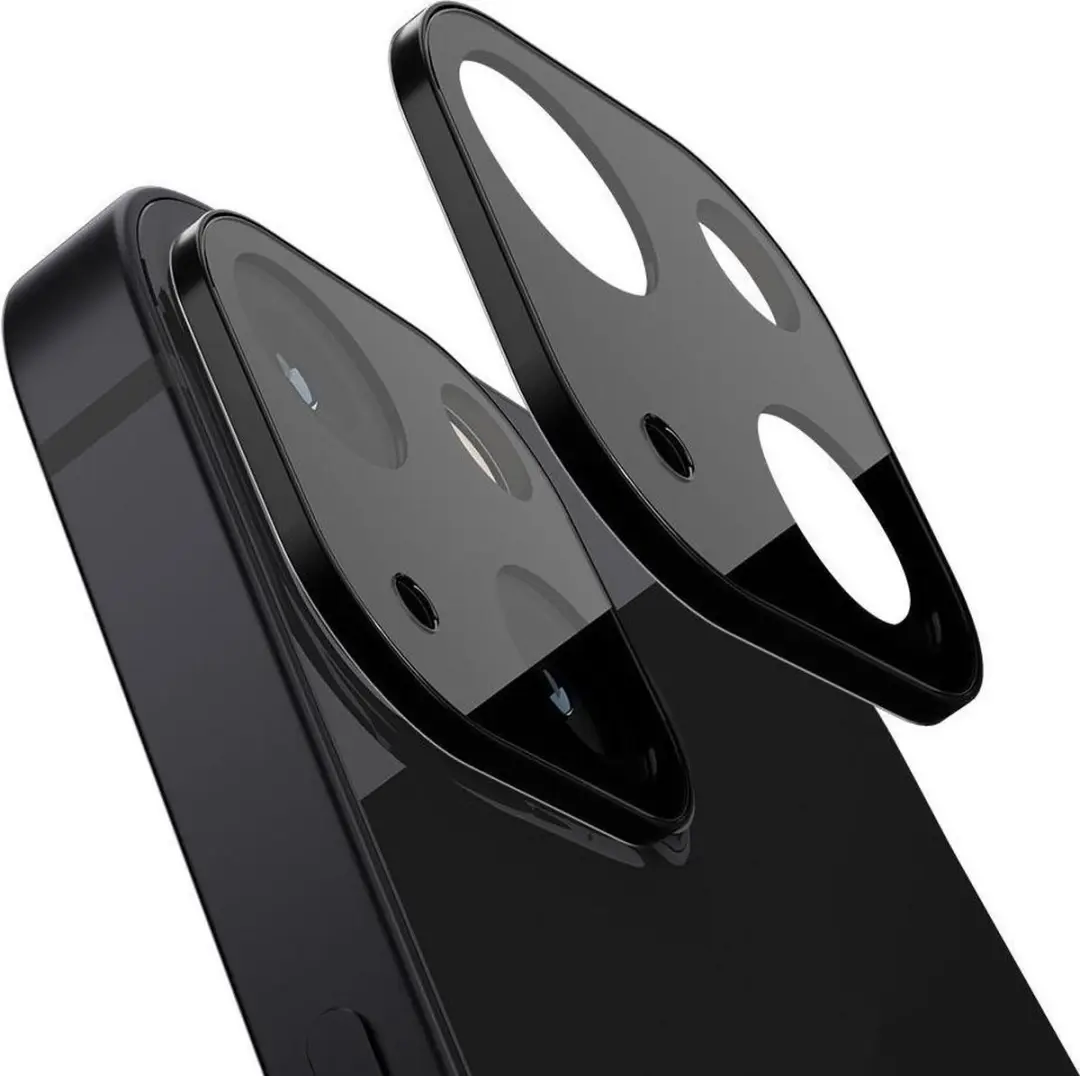 Spigen Optik Apple iPhone 13 / 13 Mini Camera Protector (2-Pack) Zwart
