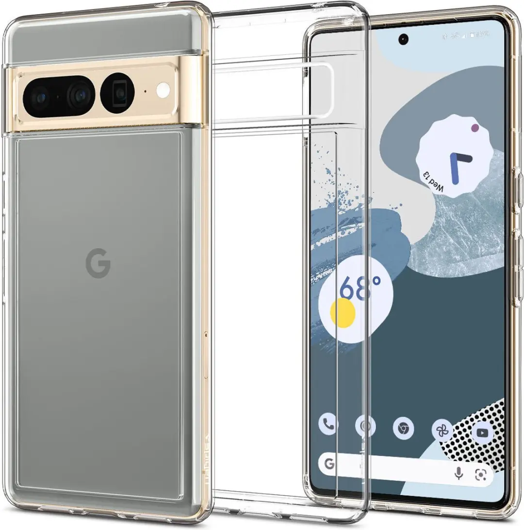 Spigen Ultra Hybrid Google Pixel 7 Pro Hoesje Back Cover Transparant