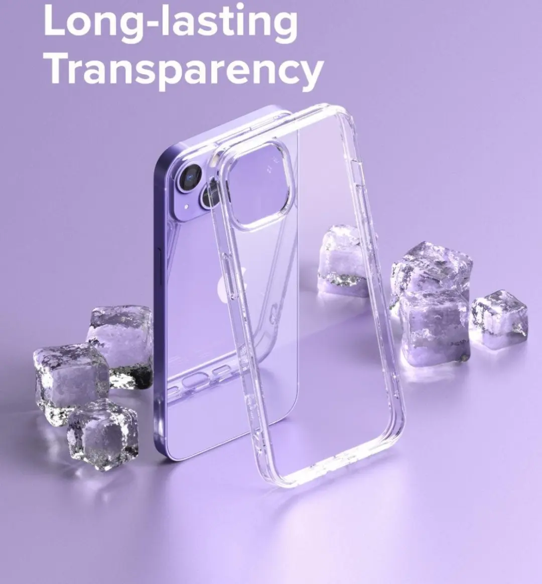 Ringke Fusion Back Cover Transparant voor iPhone 13 - afbeelding 3 van 6