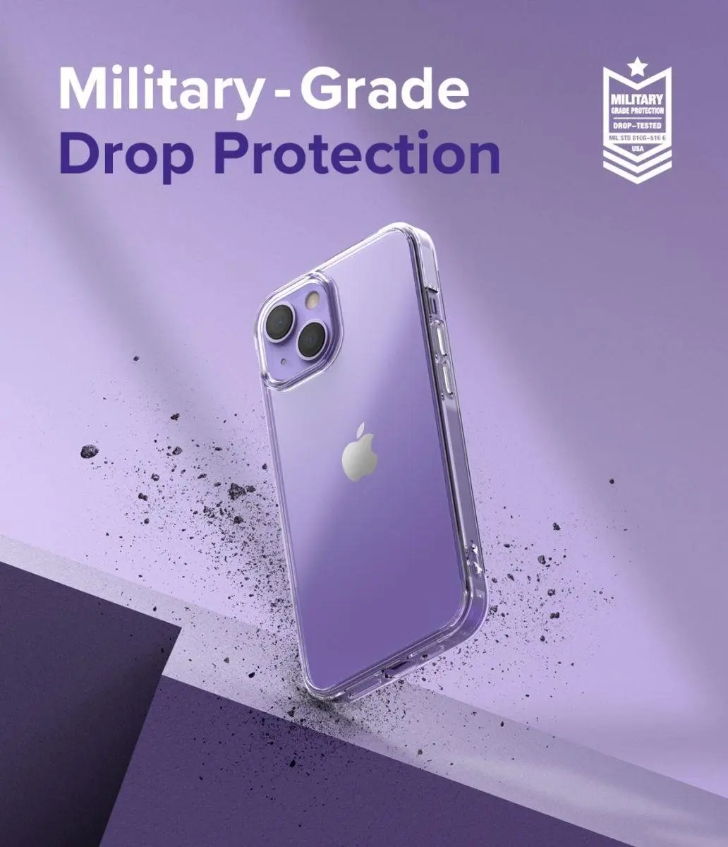 Ringke Fusion Back Cover Transparant voor iPhone 13 - afbeelding 2 van 6