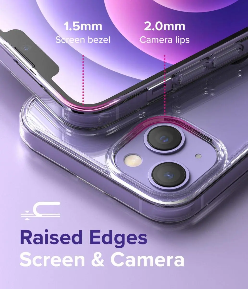 Ringke Fusion Back Cover Transparant voor iPhone 13 - afbeelding 4 van 6