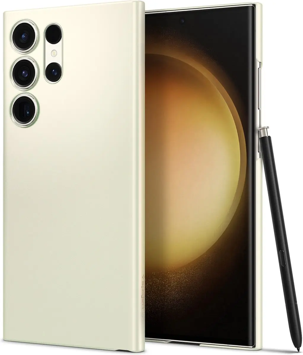 Spigen Air Skin mobiele telefoon behuizingen 17,3 cm (6.8") Hoes Crème