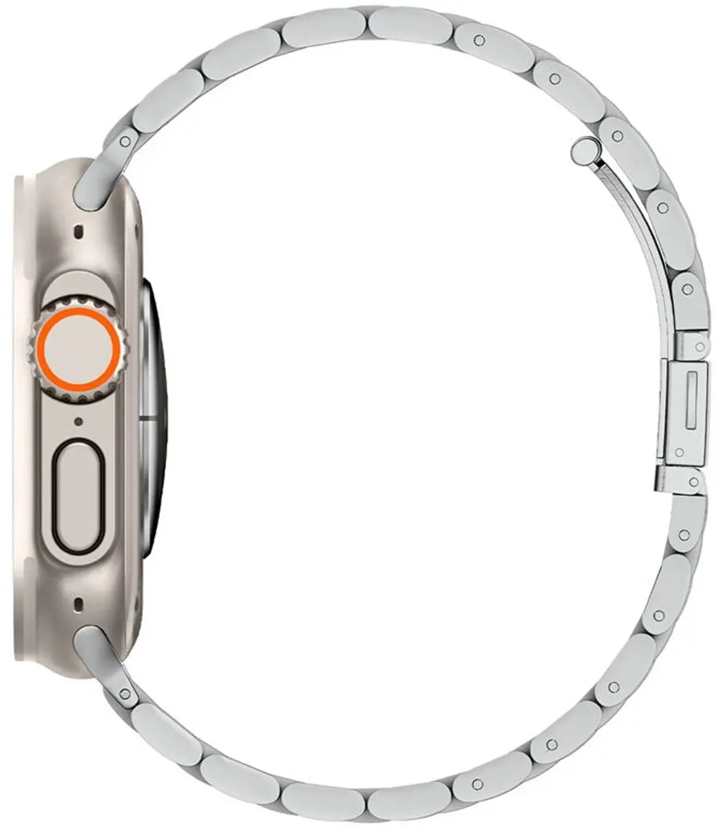 Spigen Modern Fit 316L Bandje - Apple Watch 42-49mm - Transparent - afbeelding 5 van 6