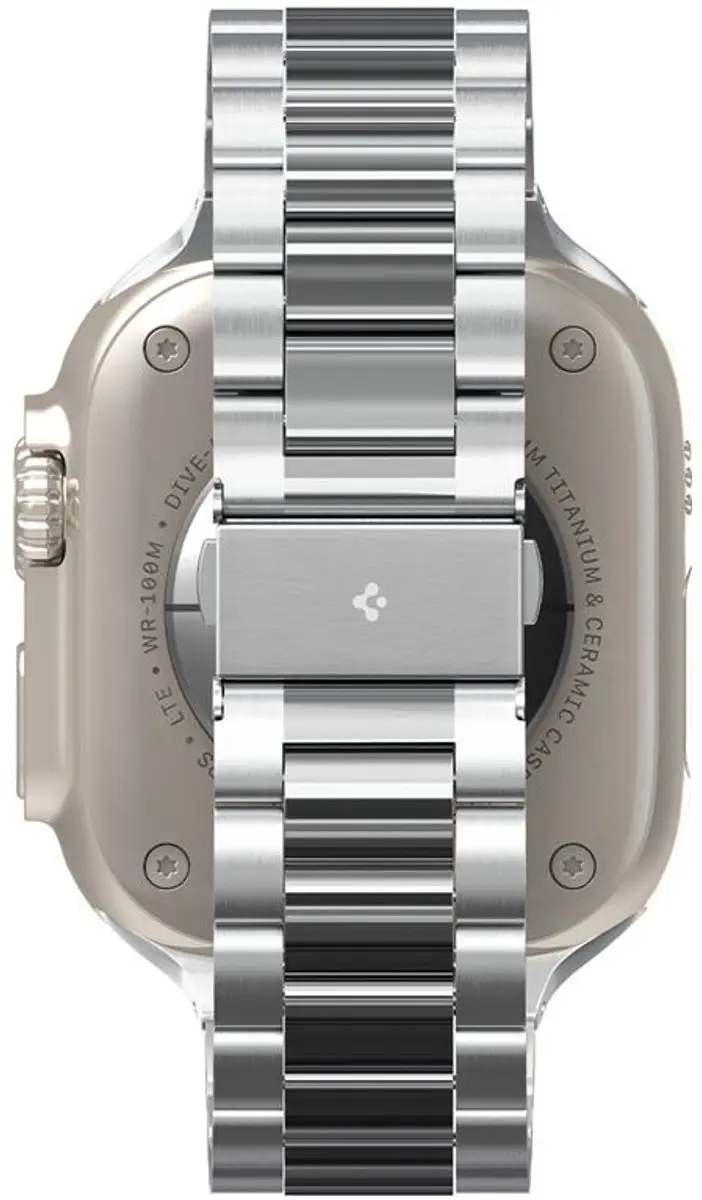 Spigen Modern Fit 316L Bandje - Apple Watch 42-49mm - Transparent - afbeelding 2 van 6