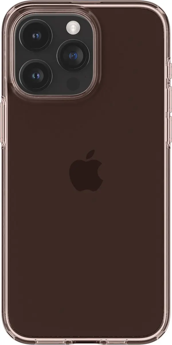 Spigen Crystal Flex Hoesje iPhone 15 Pro Max - Roze Transparant - ACS06445 - afbeelding 2 van 6