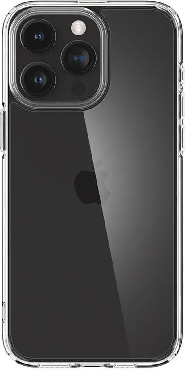 Spigen Crystal Hybrid ACS06446 Hoesje - iPhone 15 Pro Max - Transparant - afbeelding 6 van 6