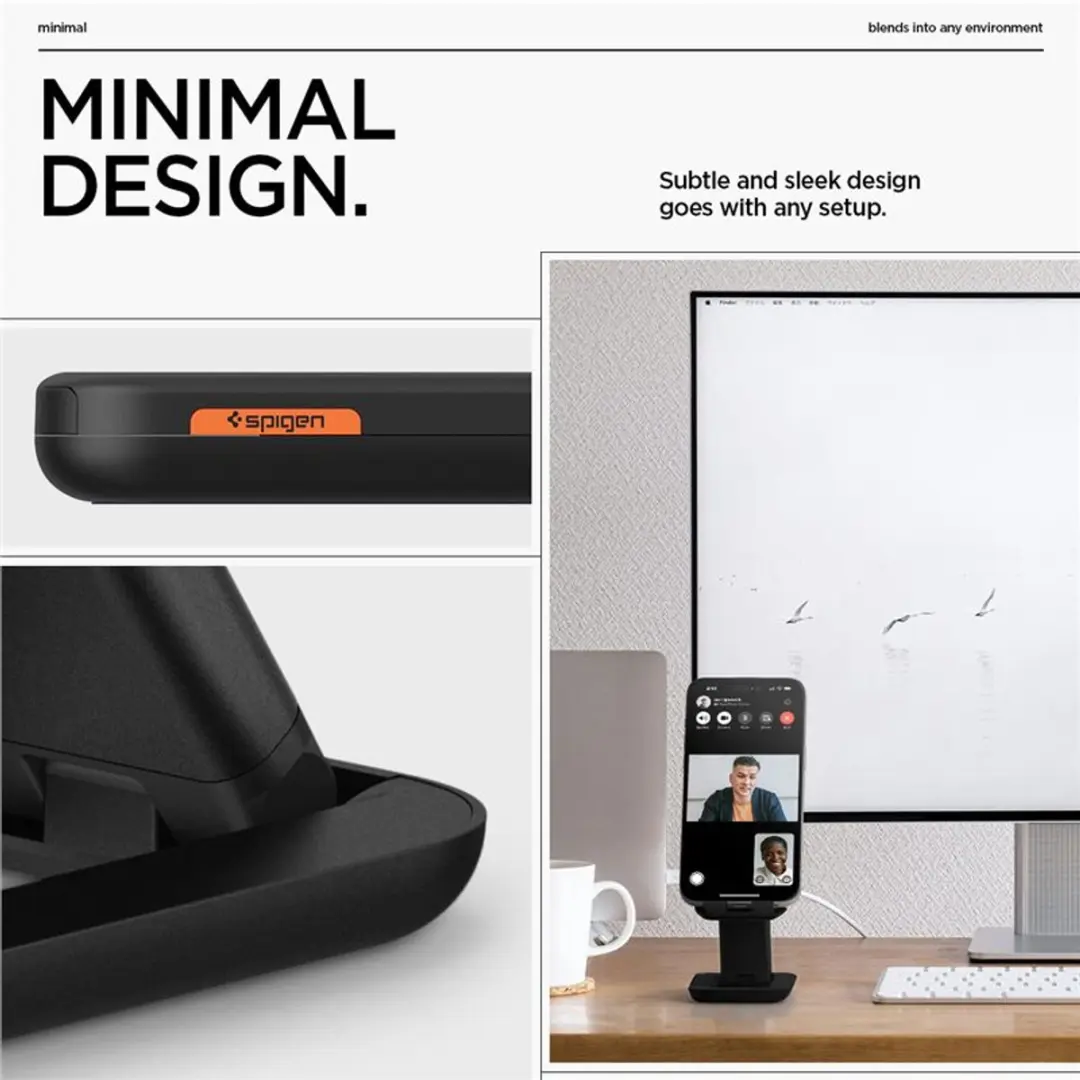 Spigen Universele Telefoonstandaard - Zwart - afbeelding 5 van 6