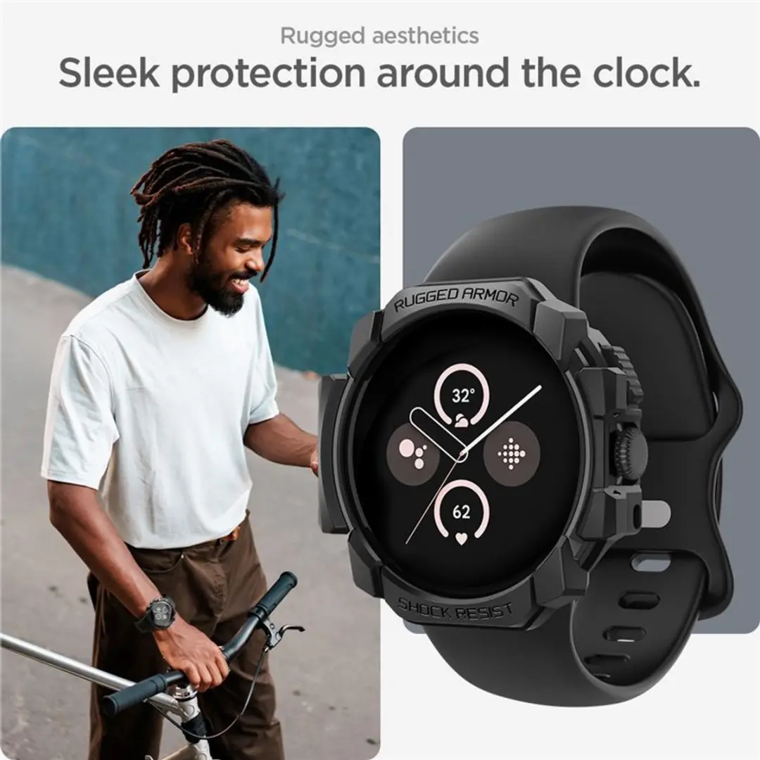Spigen Behuizing voor Google Pixel Watch 3/2/1 41mm - Transparent