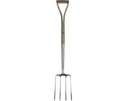 Talen Tools Dutch Garden Spitvork - RVS met FSC-houten steel - afbeelding 2 van 2