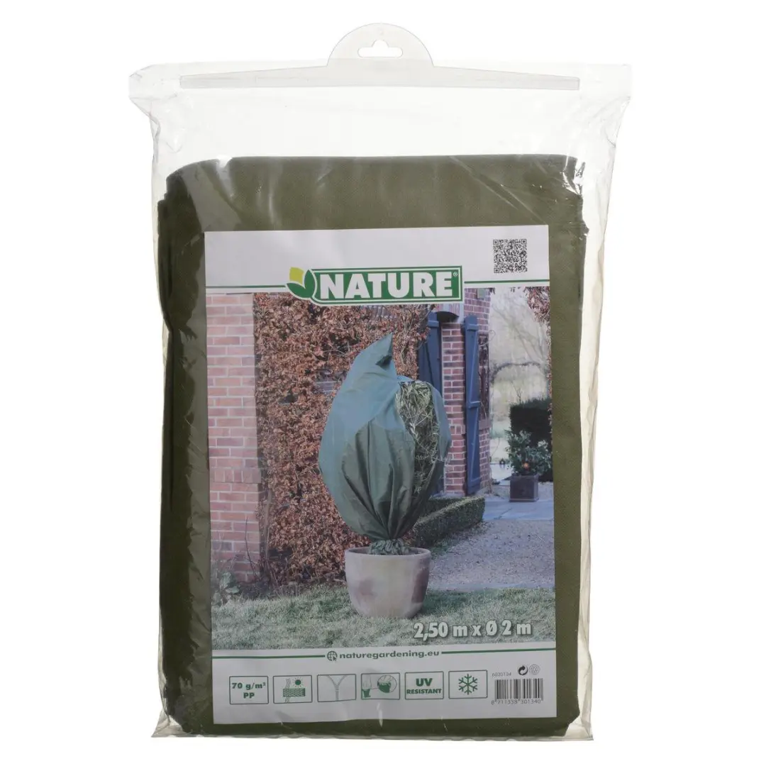 Nature Winterhoes 300 x Ø250cm - Groen - afbeelding 6 van 6