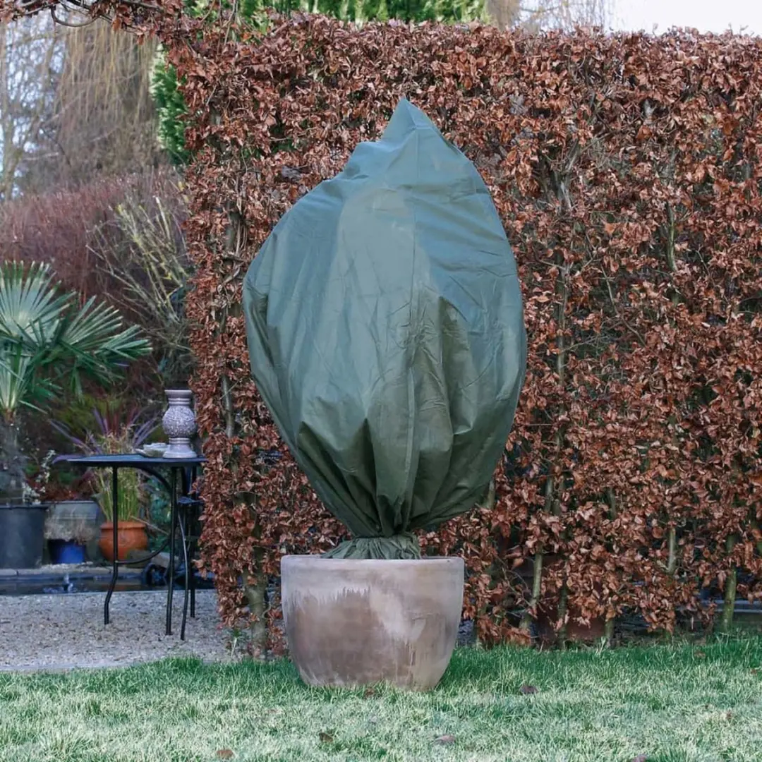Nature Winterhoes 300 x Ø250cm - Groen - afbeelding 5 van 6