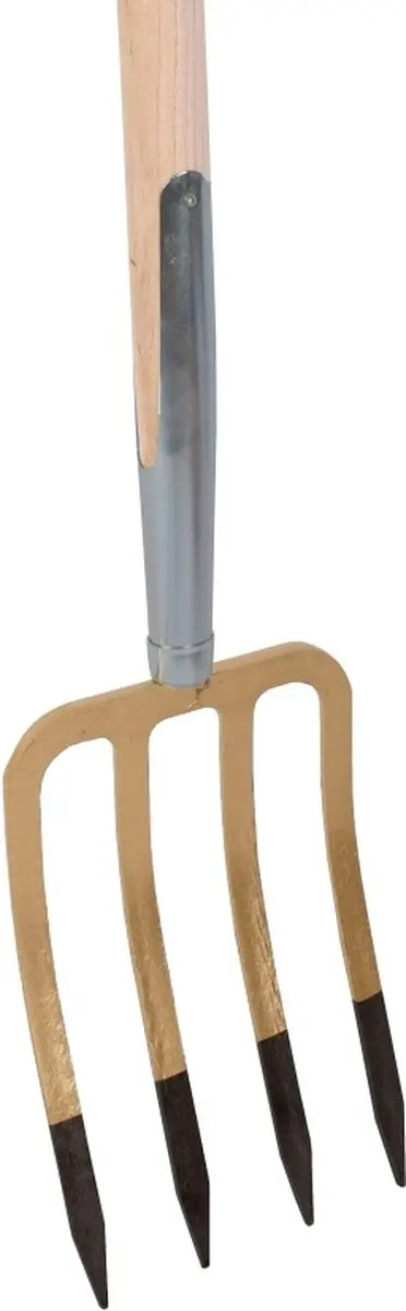 Talen Tools Spitvork Essenhouten Steel 4 Tanden 85cm