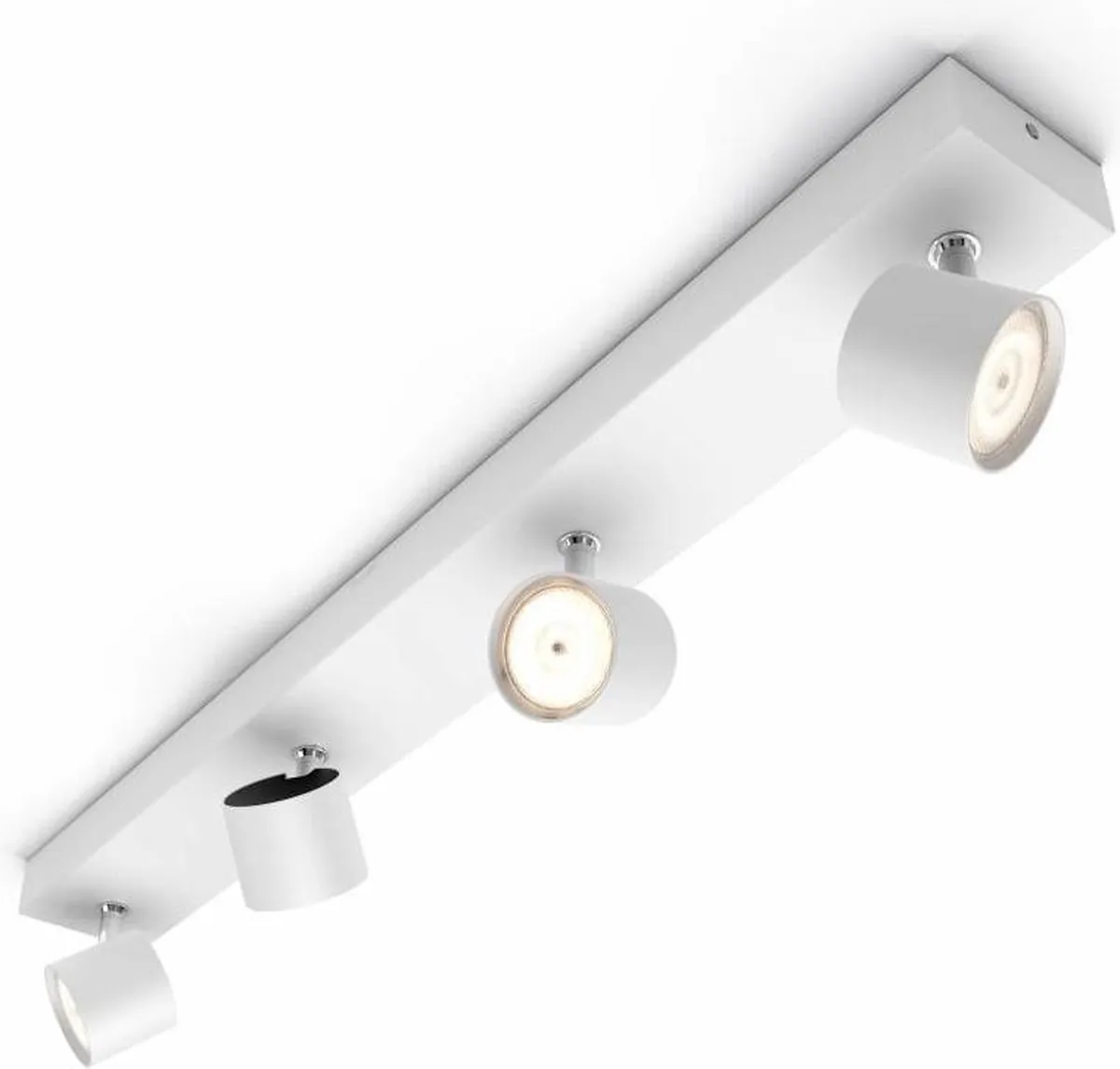 Philips Star Opbouwspot 4-lichts - Wit - afbeelding 6 van 6
