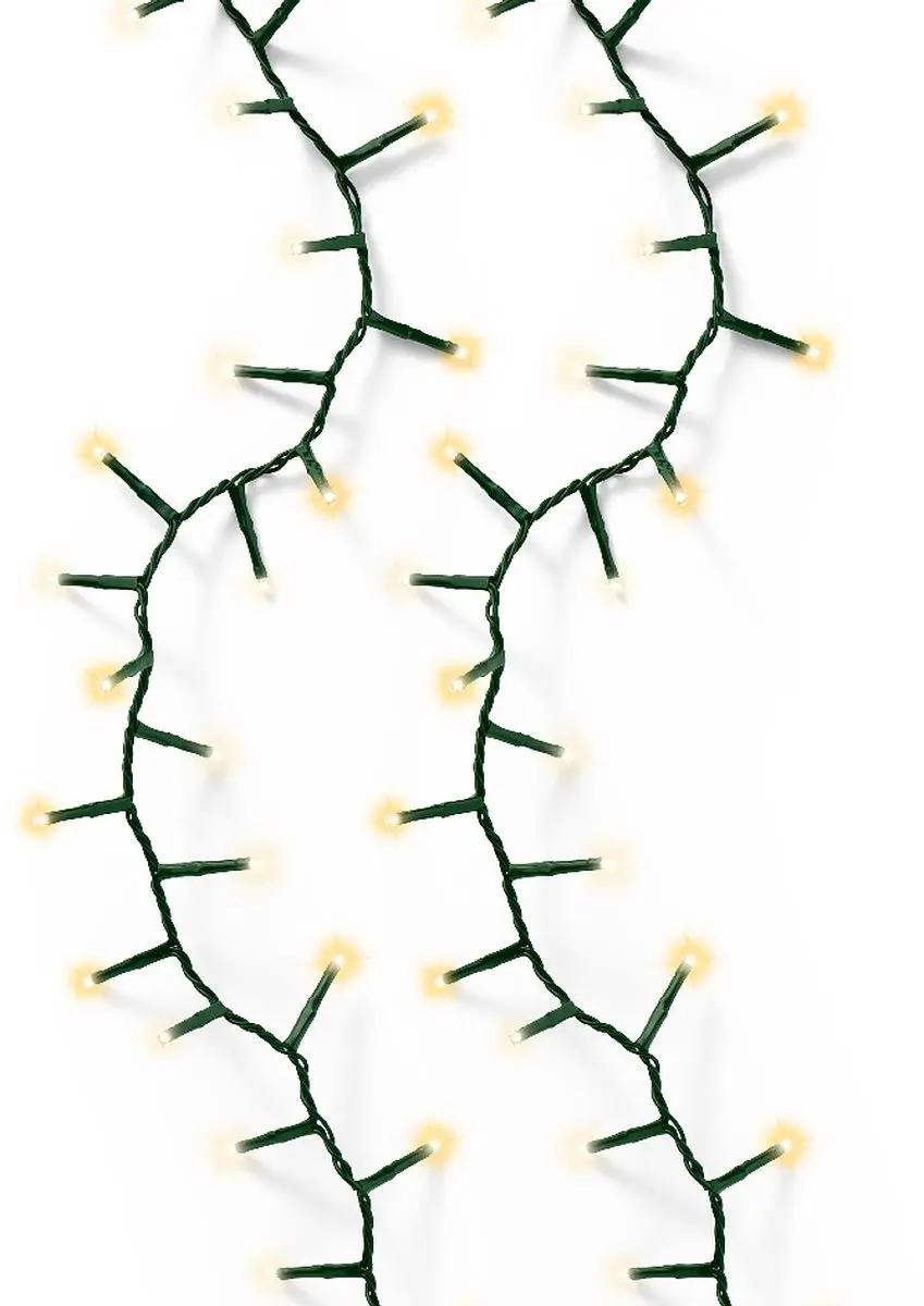 Lumineo LED Kerstverlichting Groene Kabel Warm Wit 1000 LED - 22.5m