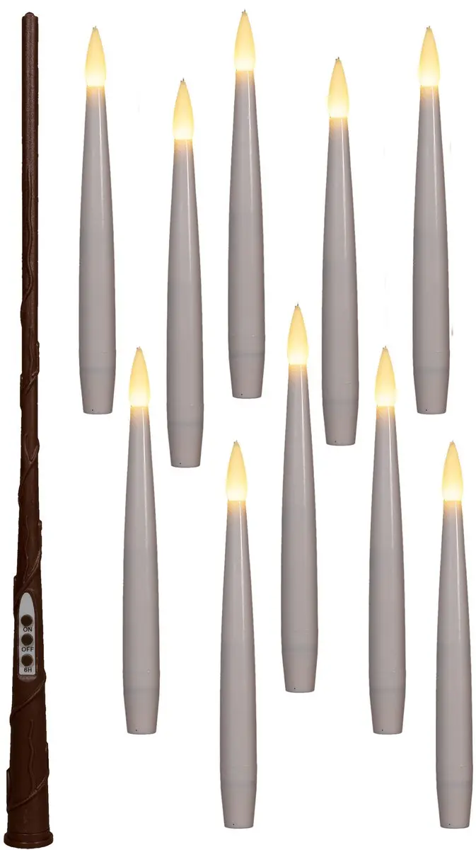 Anna's Collection Zwevende LED Kaarsen 10 Stuks