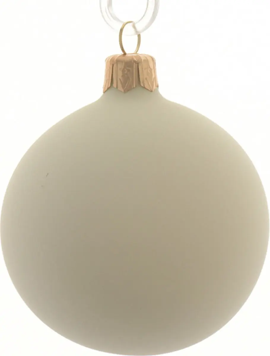 Decoris Kerstballen Set Wit