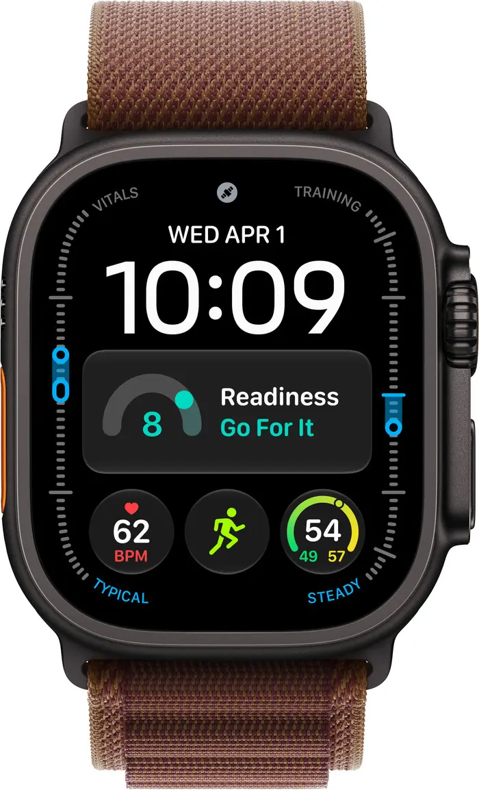 Apple Watch Ultra 4 49mm - Zwart titanium - Alpine S - afbeelding 2 van 6