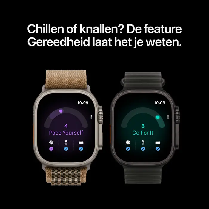 Apple Watch Ultra 4 49mm - Zwart titanium - Milanees S - afbeelding 4 van 6