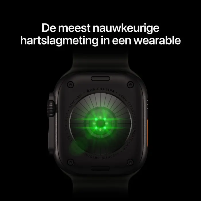 Apple Watch Ultra 4 49mm - Naturel titanium - Ocean - afbeelding 4 van 7