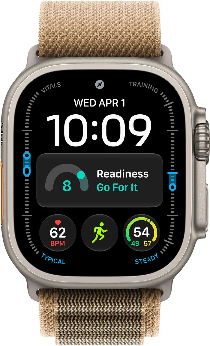 Apple Watch Ultra 4 49mm - Naturel titanium - Alpine L - afbeelding 2 van 6