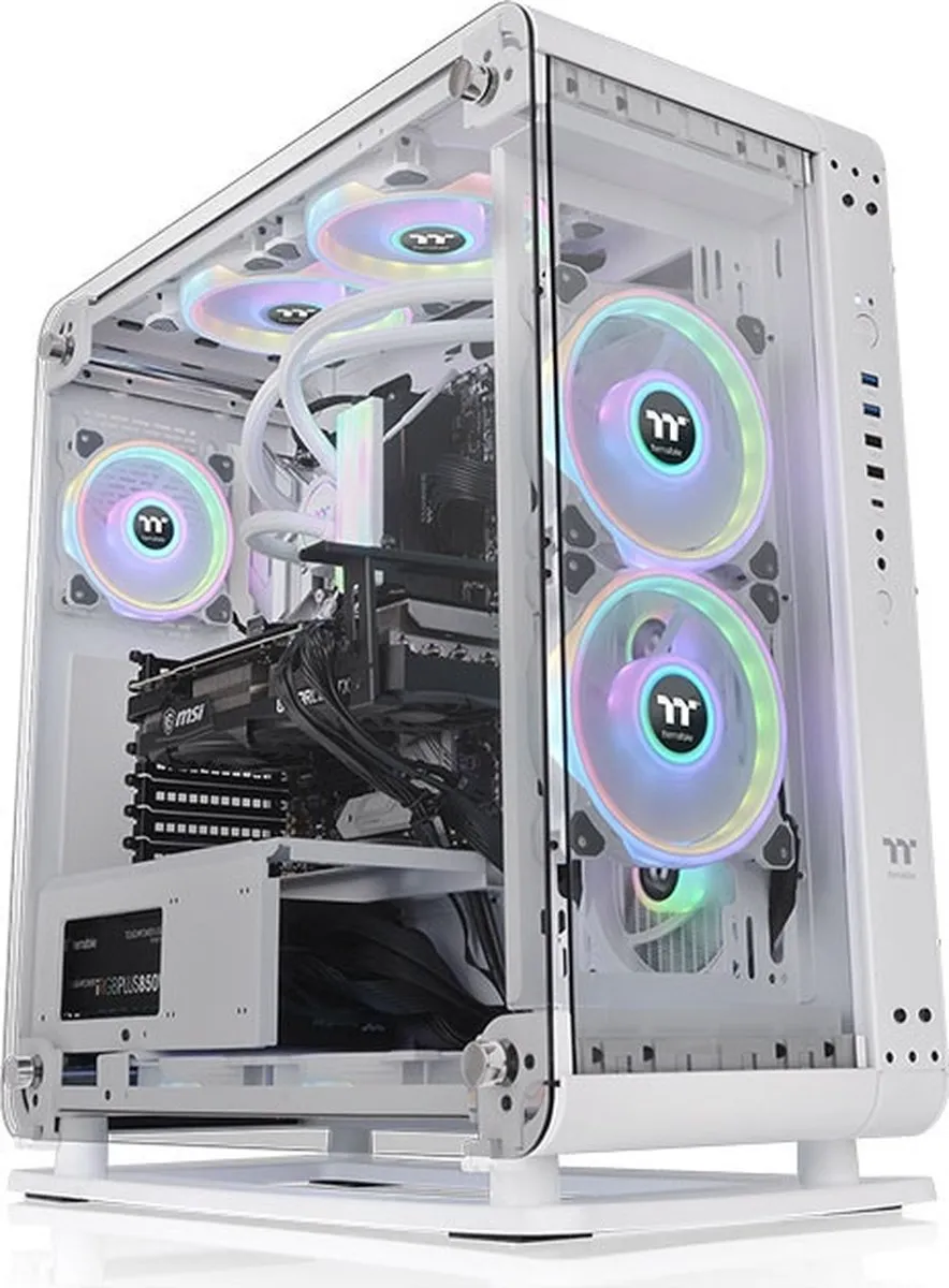 Thermaltake Core P6 Mid Tower Geval - Wit
