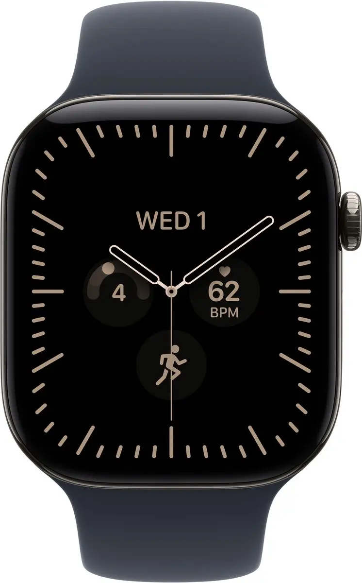 Apple Watch Series 12 42mm Cellular - Titanium Naturel - S/M - afbeelding 2 van 2