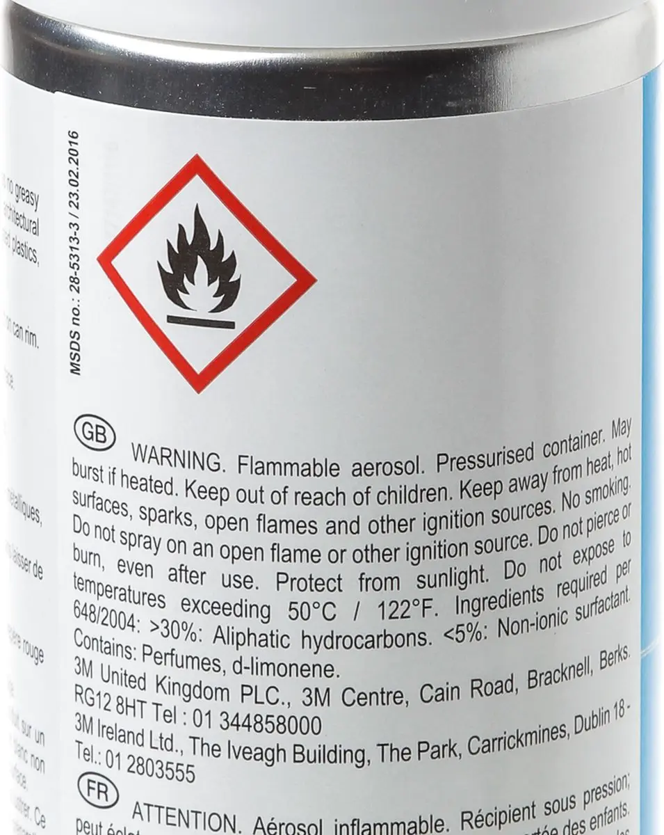 3M RVS Reiniger 600ml