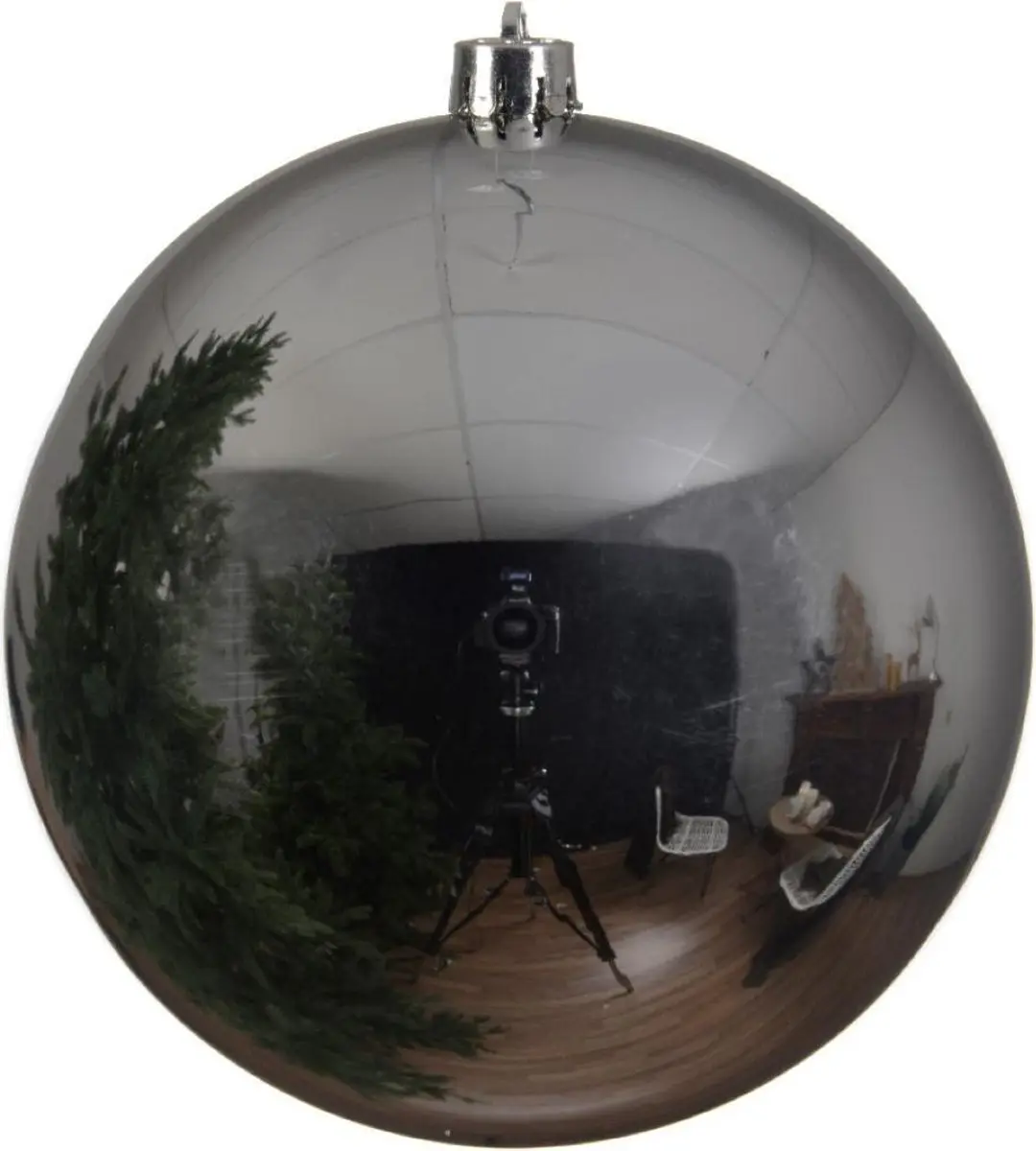 Decoris Kerstbal Plastic Glans 250mm