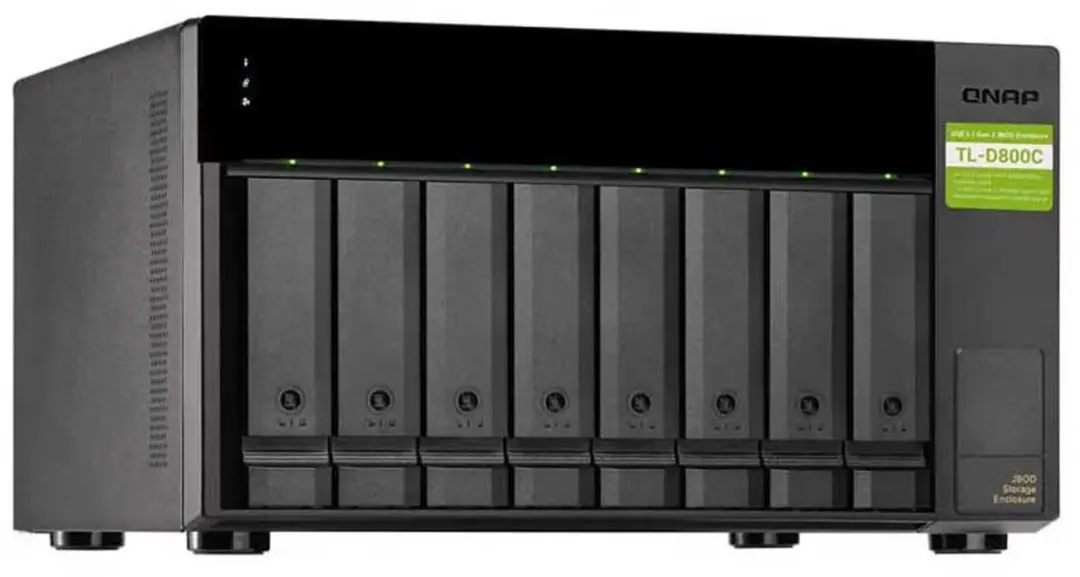 QNAP TL-D800C Network Storage - Meerkleurig