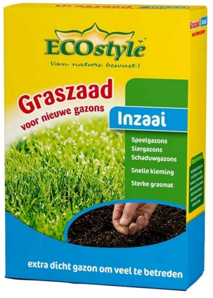 ECOstyle AZstyle Graszaad Inzaai 250g - 12,5 m² - afbeelding 2 van 6