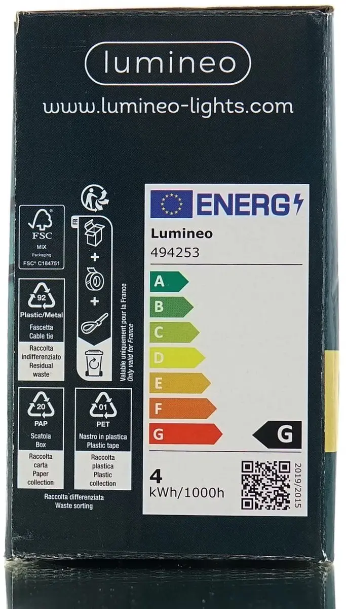 Lumineo LED Kerstverlichting Buiten 13,5m - 180 Soft Gold LED's 2700K