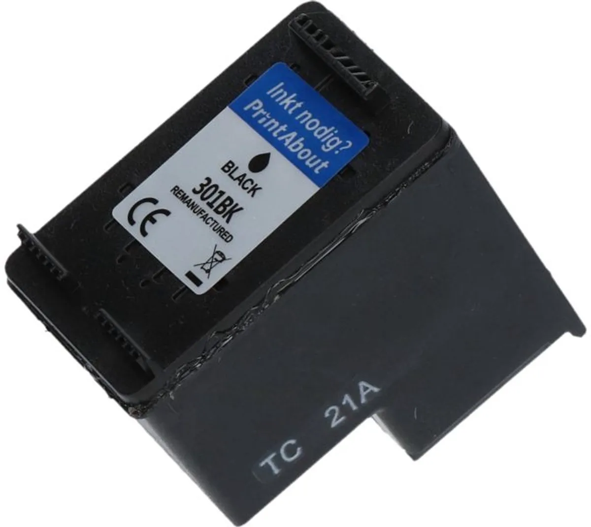 PrintAbout Inktcartridge CH561EE Zwart - 15ml - o.a. HP ENVY 6452