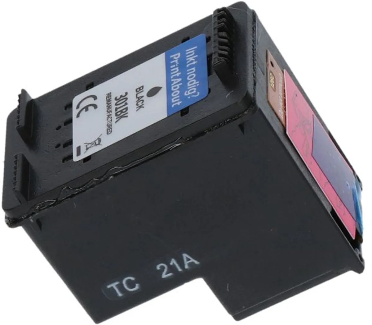 PrintAbout Inktcartridge CH561EE Zwart - 15ml - o.a. HP ENVY 6452