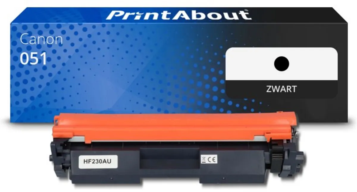 PrintAbout Canon 051 Toner Zwart