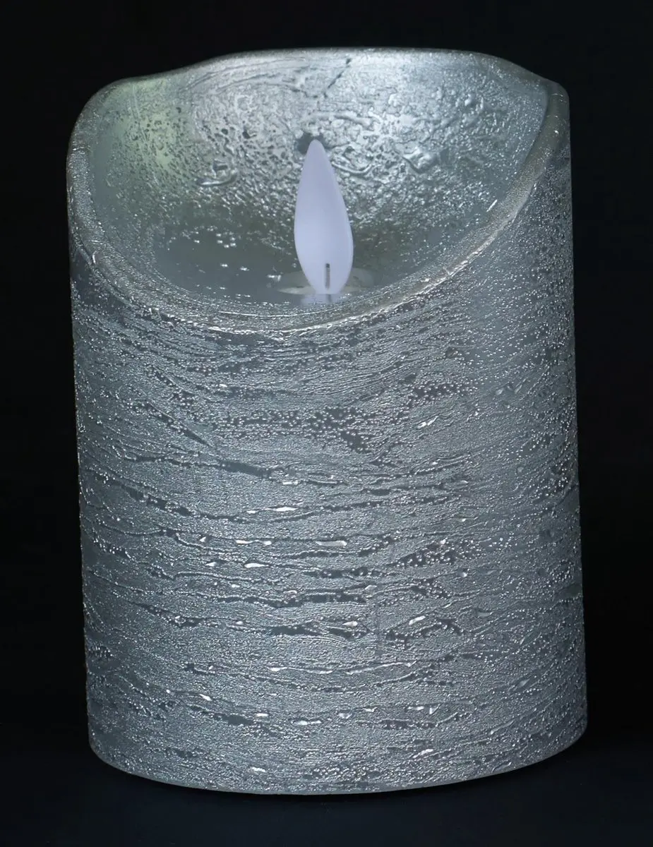 Anna's Collection Stompkaars LED - Zilver - Warm wit licht