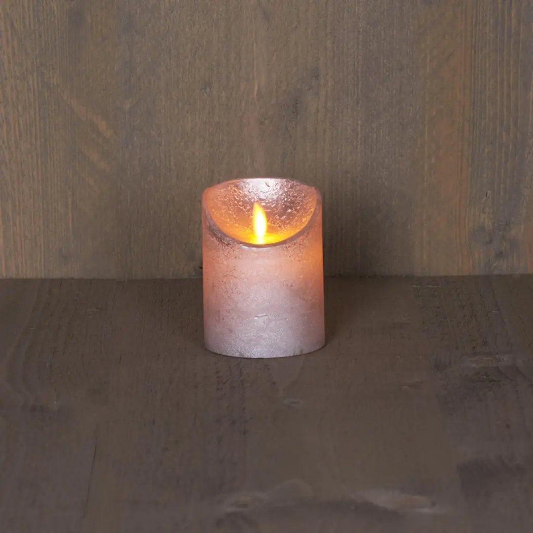 Anna's Collection Stompkaars LED - Zilver - Warm wit licht