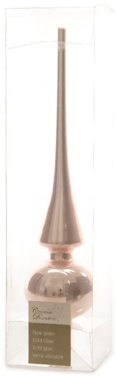 Decoris Kerstboompiek Glas