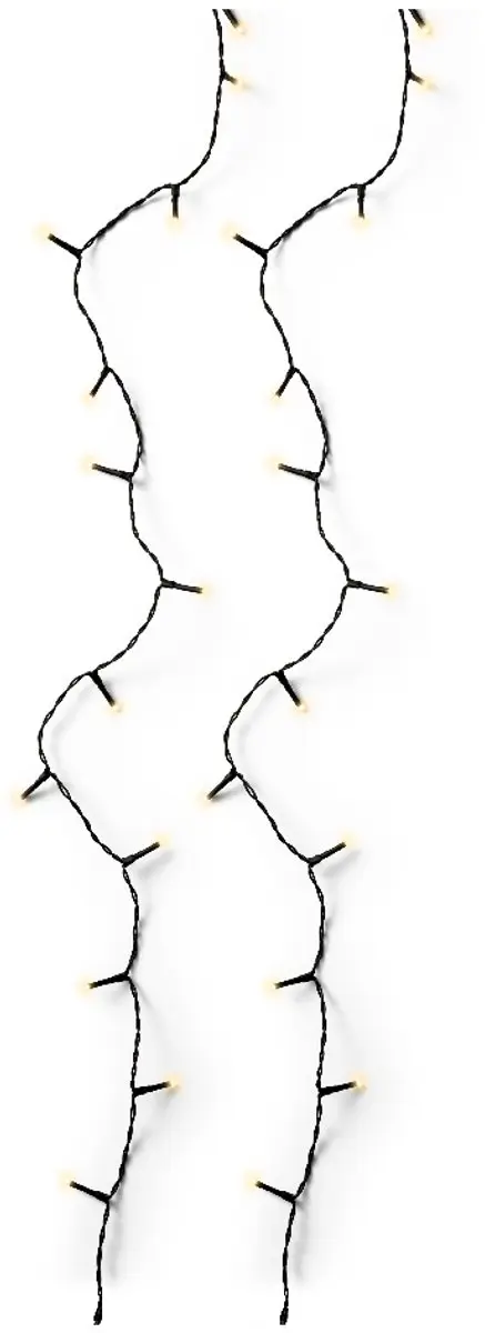 Lumineo Buiten Kerstverlichting 6m - 80 LED Soft Gold 2700K - IP44