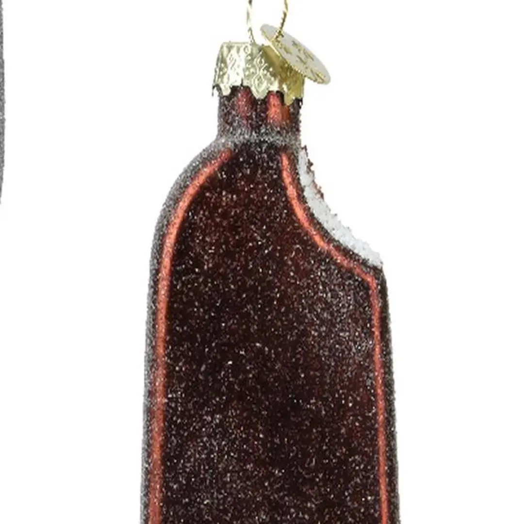 Decoris Glas Ornament L3.8xB2.1xH11.2cm - Kerstboom - Mix