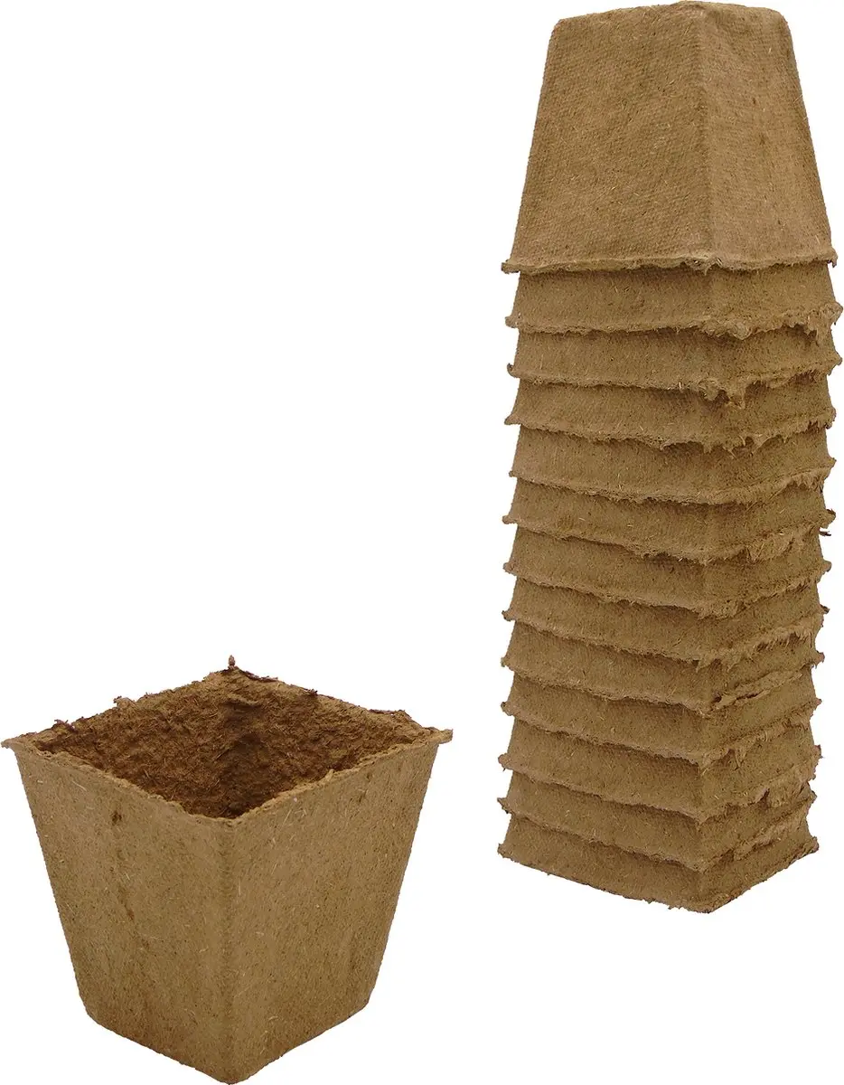 Nature Biopot 8x8cm Stekpotjes