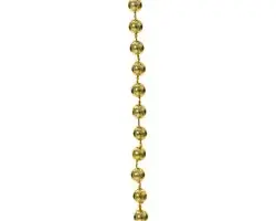 Decoris Kralenketting 8mmx10m - Licht goud